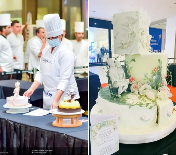 Live cake dressing competition