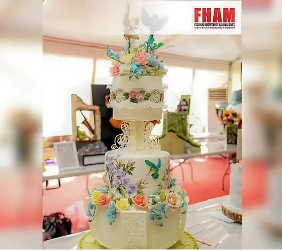 Wedding cake entry at FHAM 2023