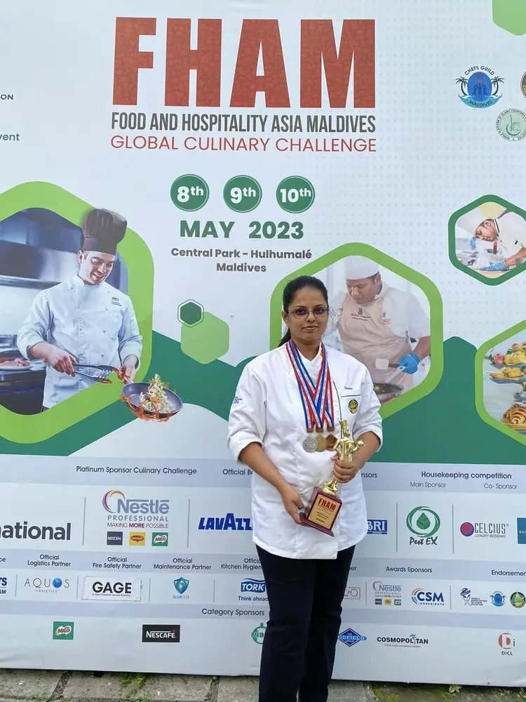 Proudly Winning Top Awards at the Food and Hospitality Asia Maldives FHAM Global Culinary Challenge and Exhibi