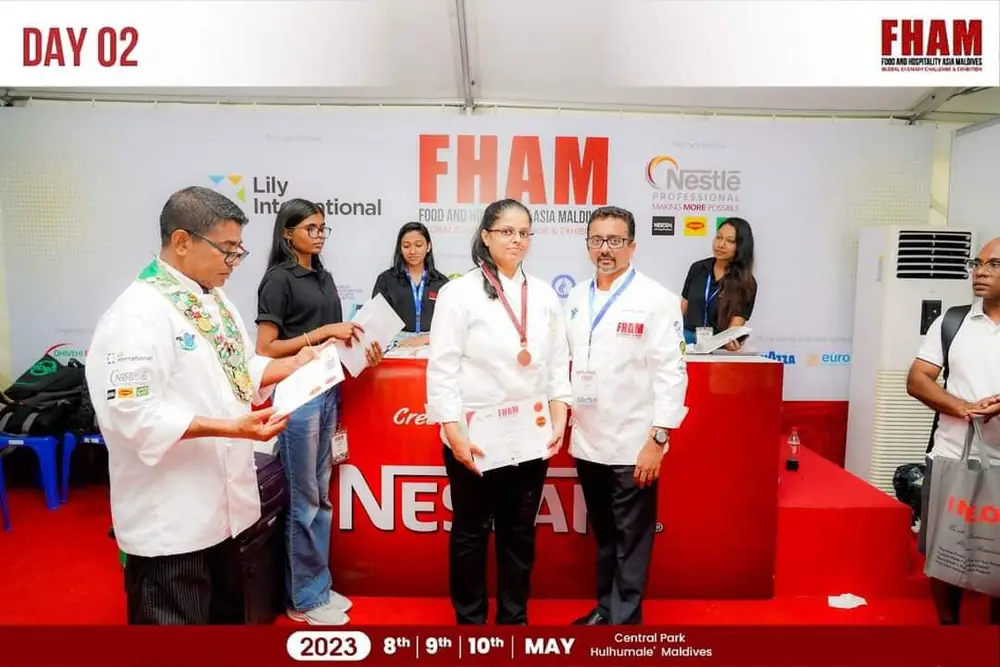 Proudly Winning Top Awards at the Food and Hospitality Asia Maldives FHAM Global Culinary Challenge and Exhibi