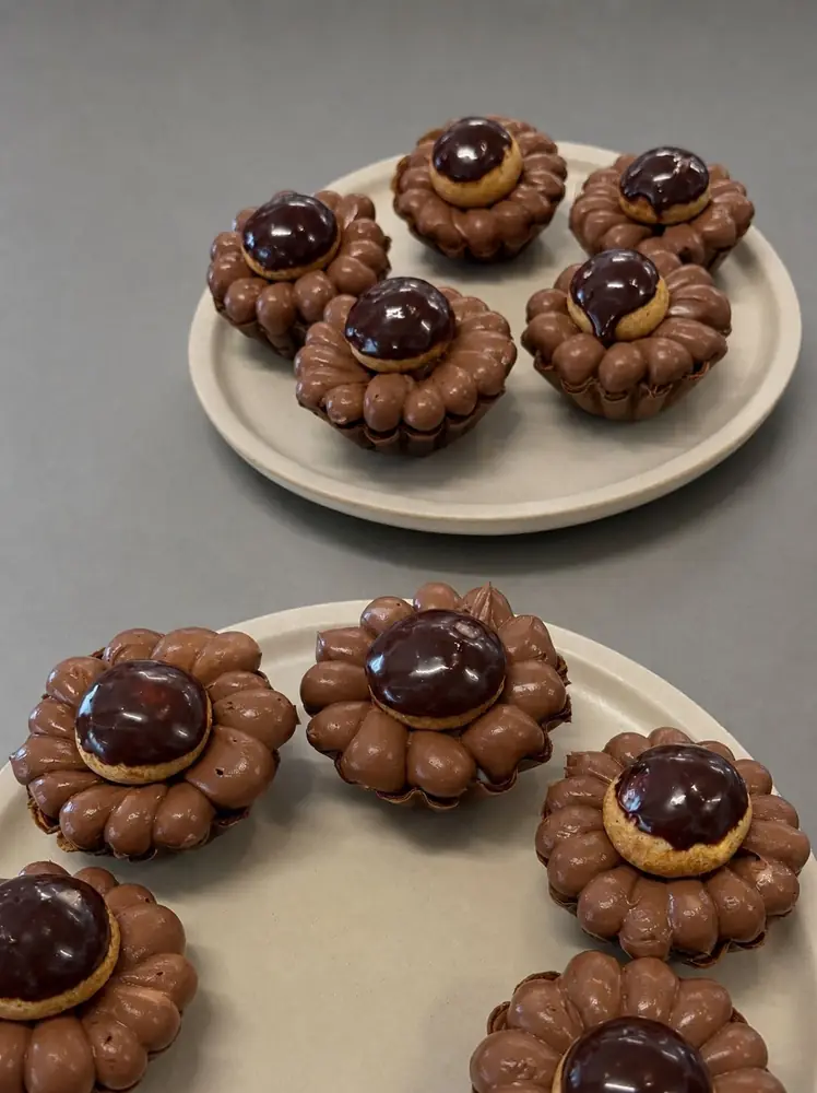 Delicious and creamy Chocolate Saint -Honore’