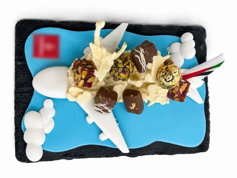 Serving a flight full of sweets