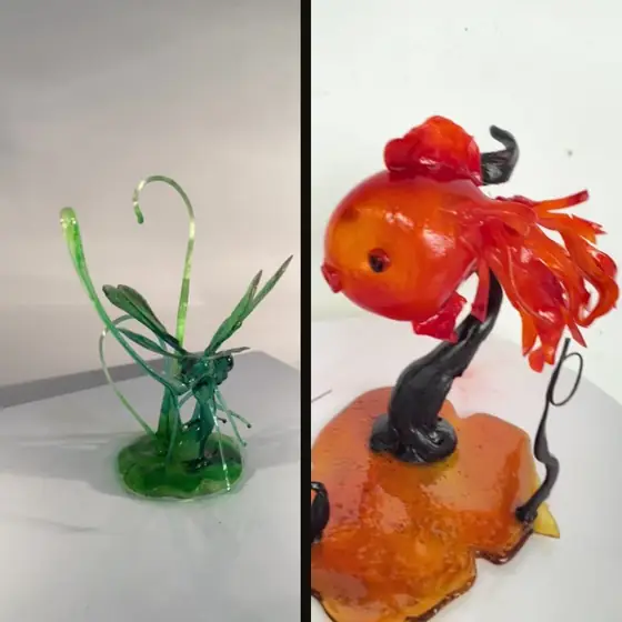 Sugar art show-piece